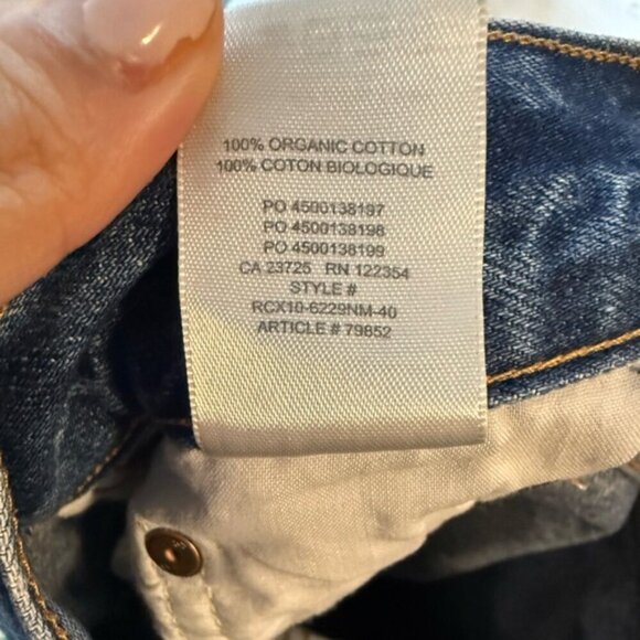 Aritzia Denim Forum The Gia High Rise Carrot 28L Jean size 26 - Picture 7 of 7
